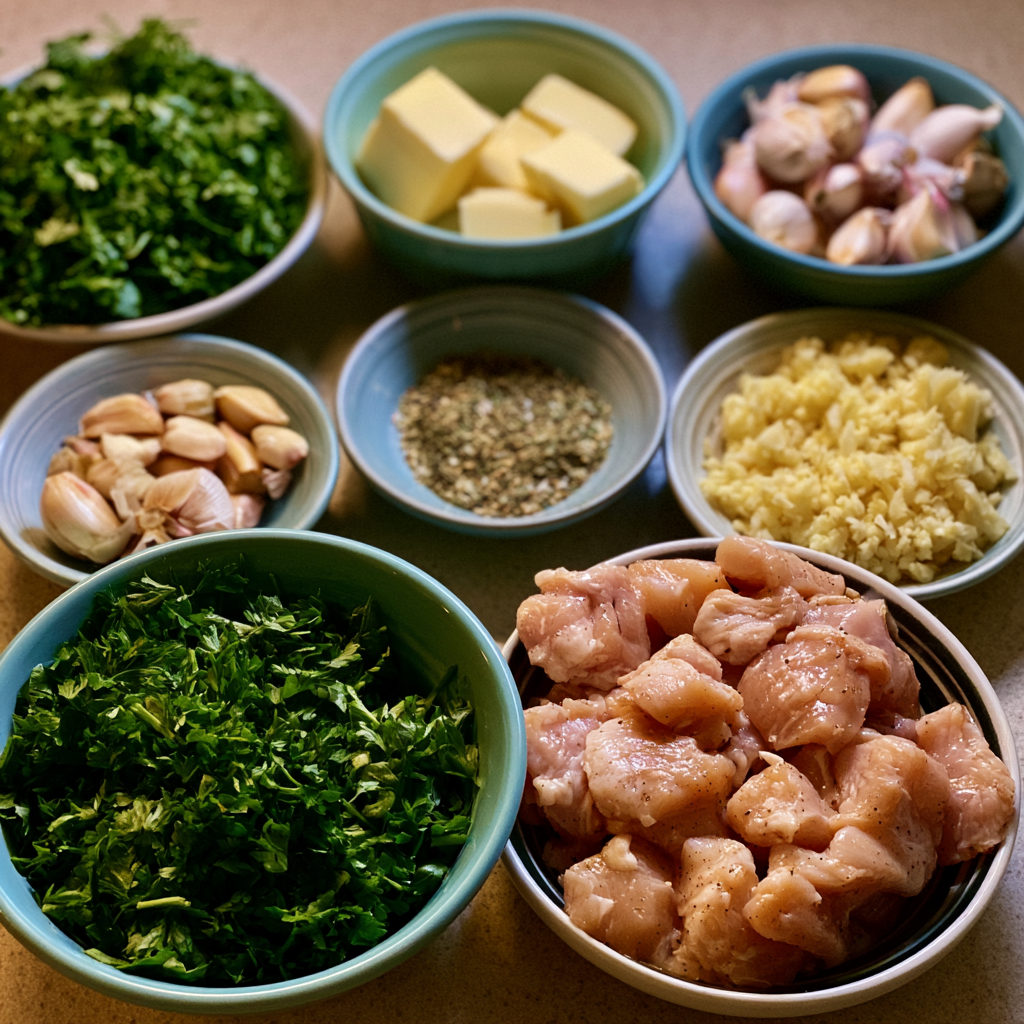 garlic butter chicken bites