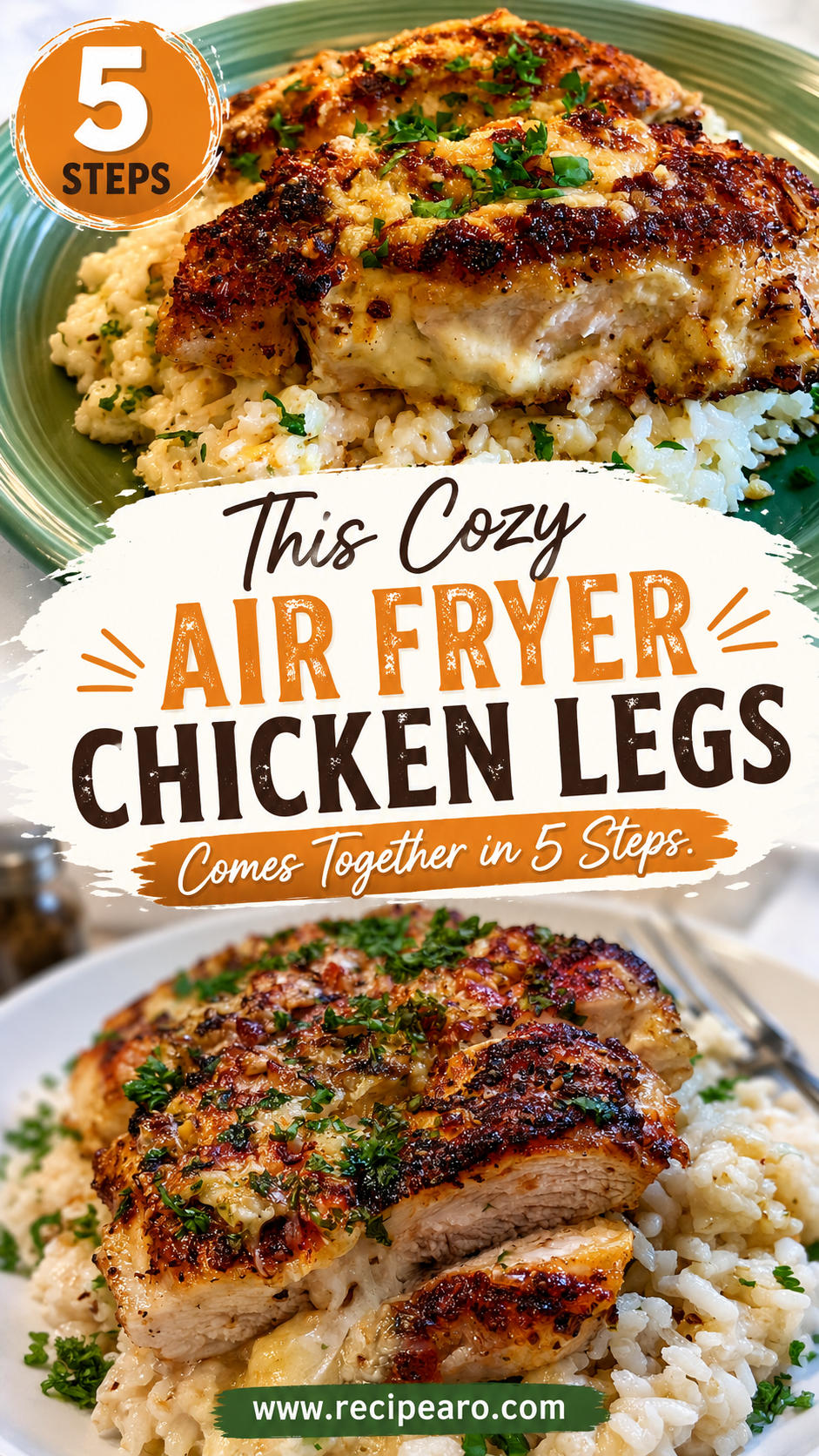 garlic parmesan chicken and rice