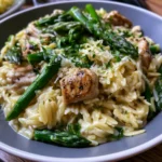 high protein chicken orzo