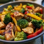 high protein chicken stir fry