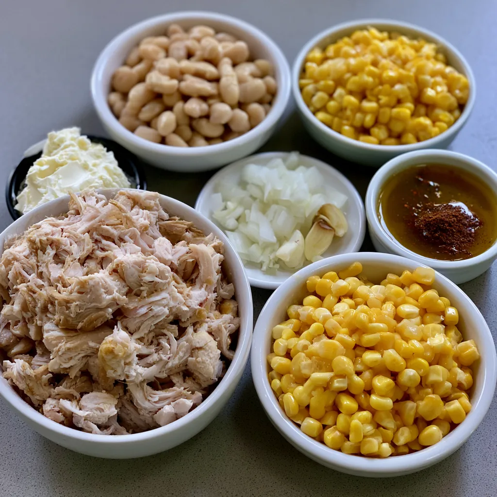 high protein white chicken chili