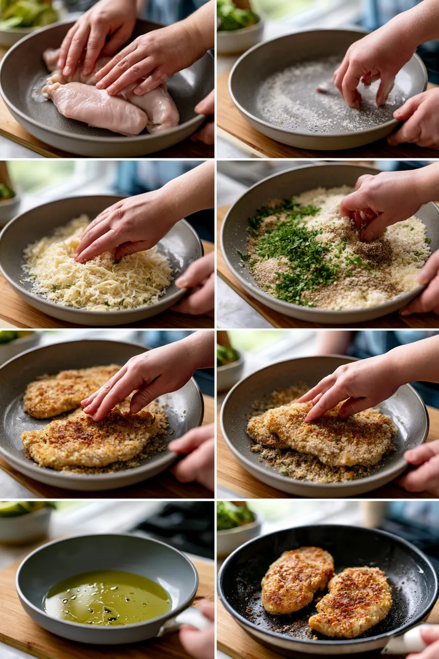 homemade mediterranean chicken cutlets