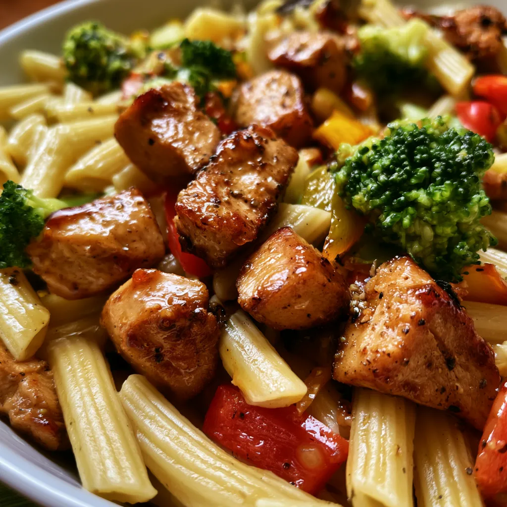 honey pepper chicken pasta