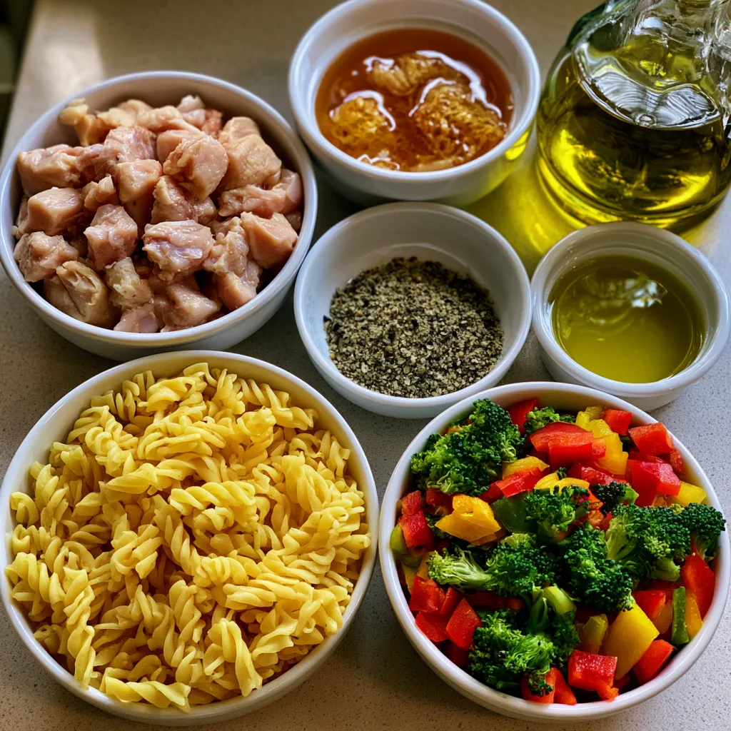 honey pepper chicken pasta