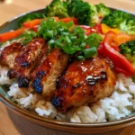 hot honey chicken bowl