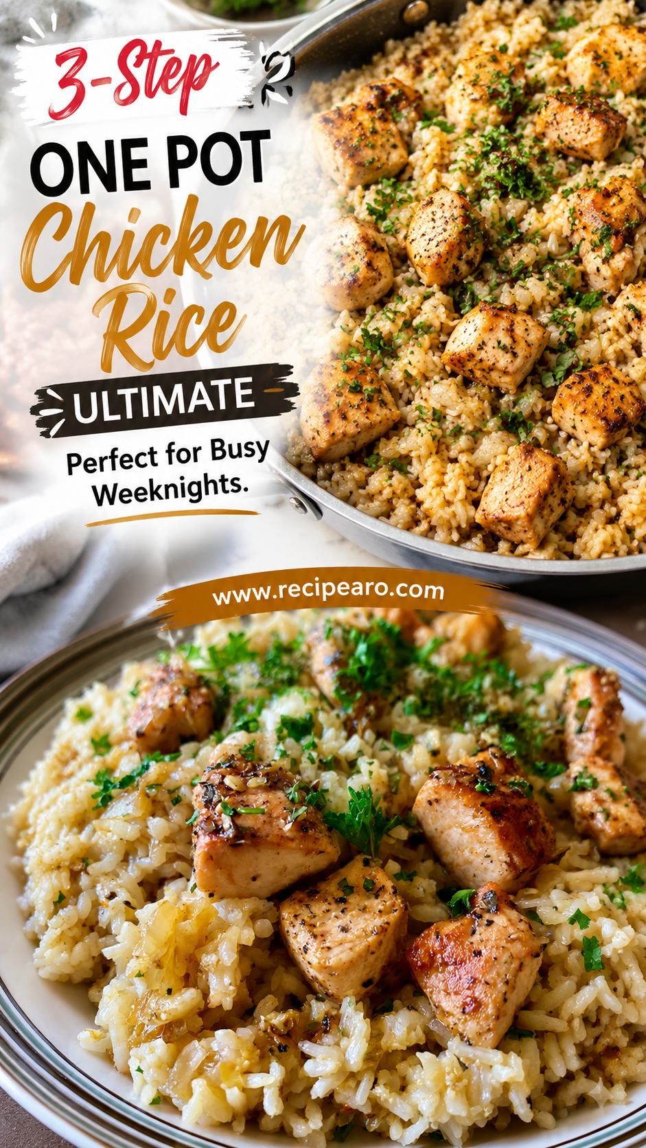 one pot chicken and rice ultimate