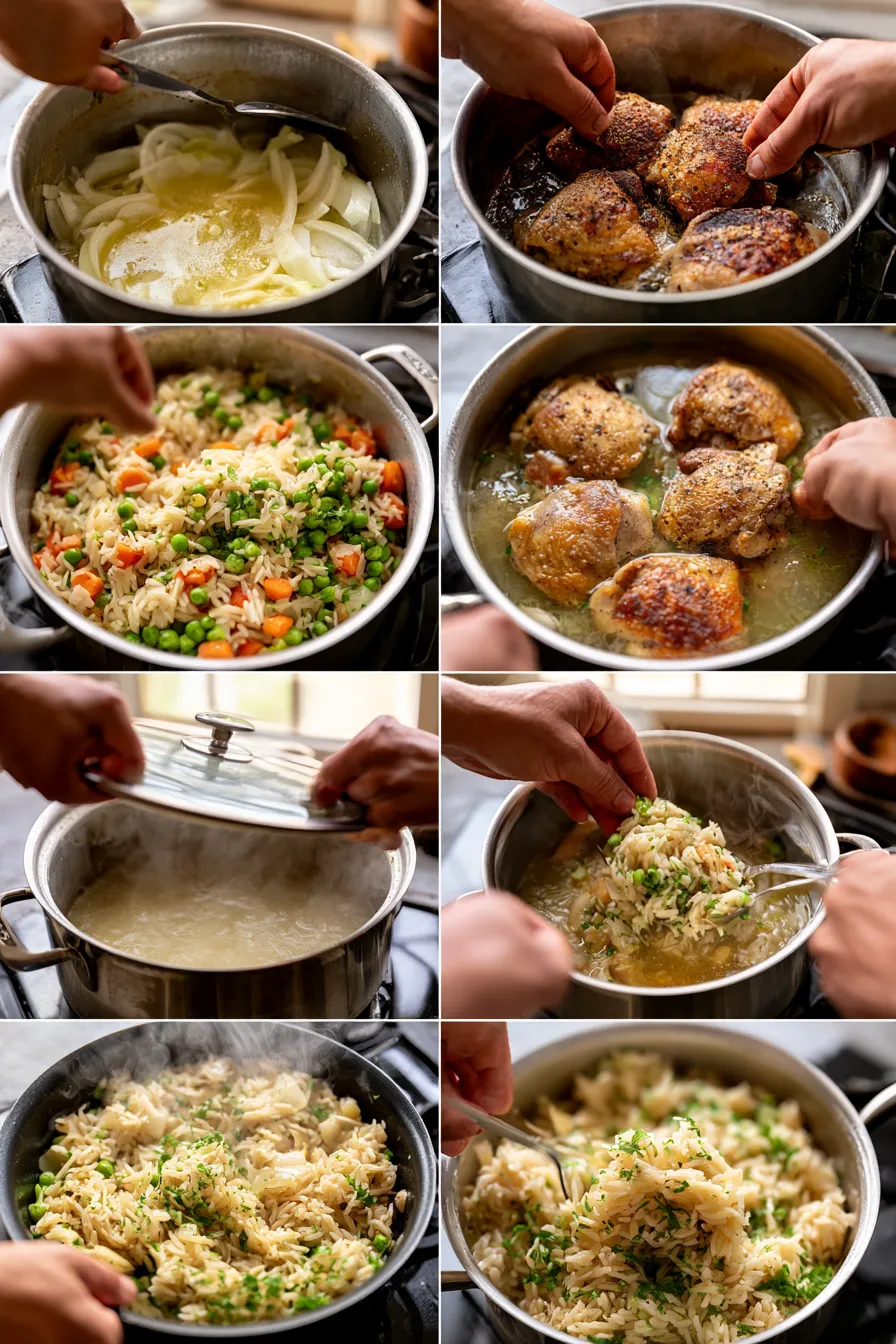 one pot chicken and rice ultimate