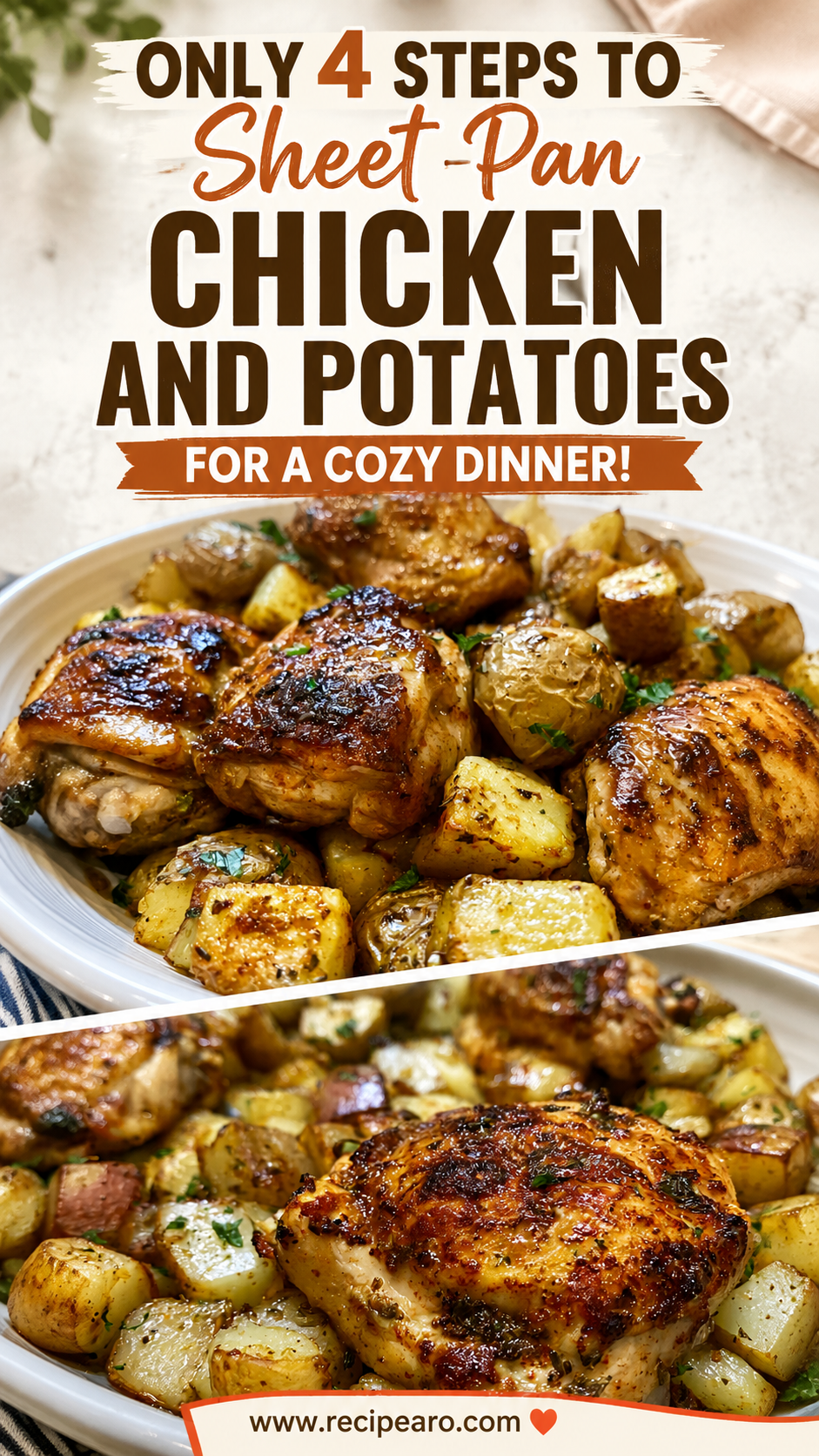 sheet pan chicken and potatoes
