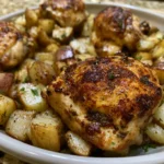 sheet pan chicken and potatoes