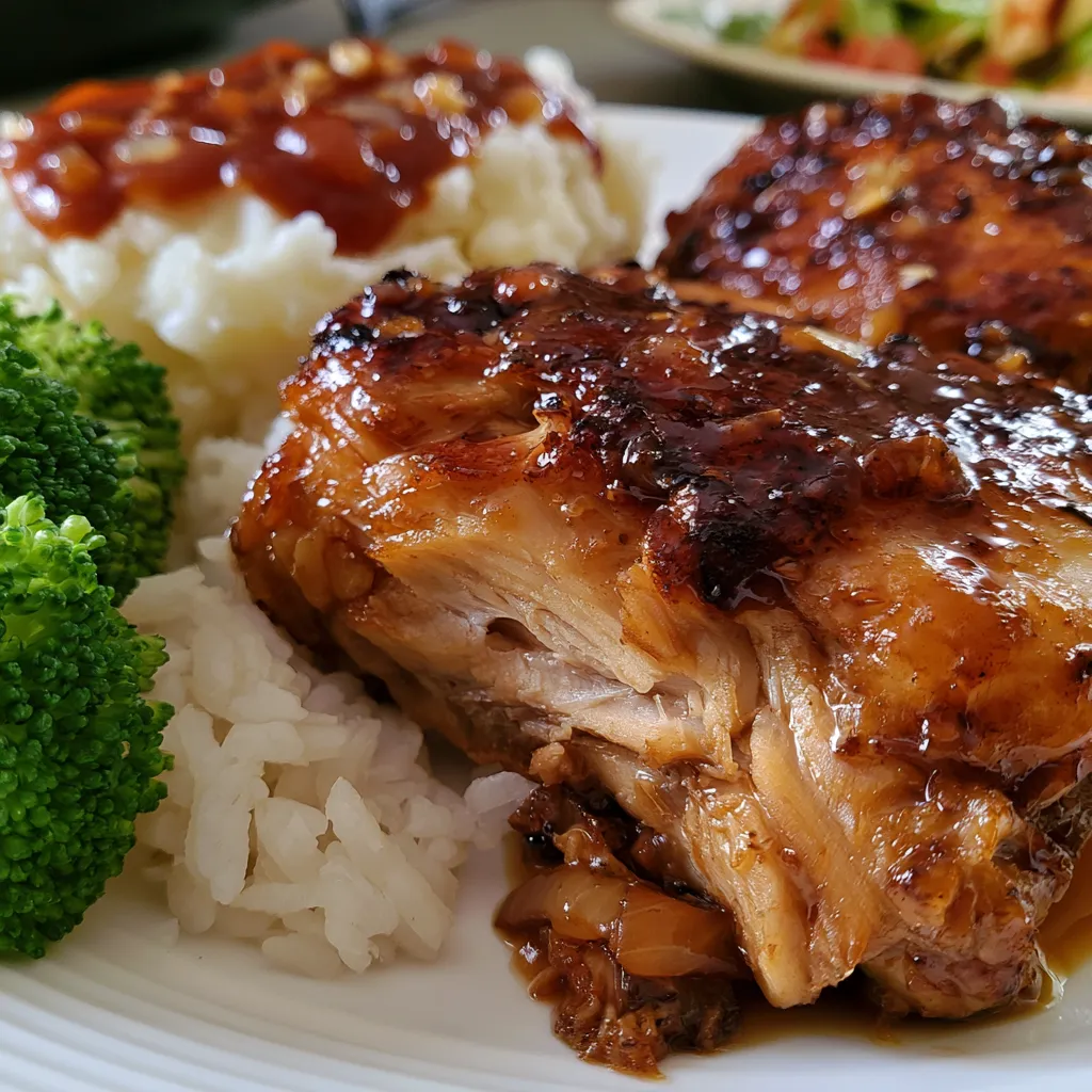 slow cooker honey garlic chicken