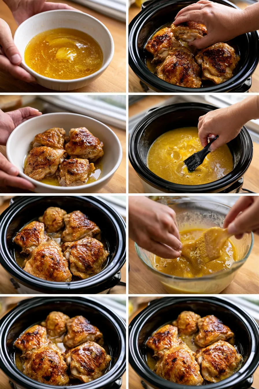 slow cooker honey mustard chicken