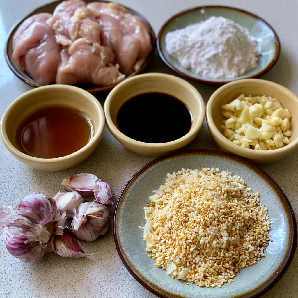 sweet and sticky chicken dinner
