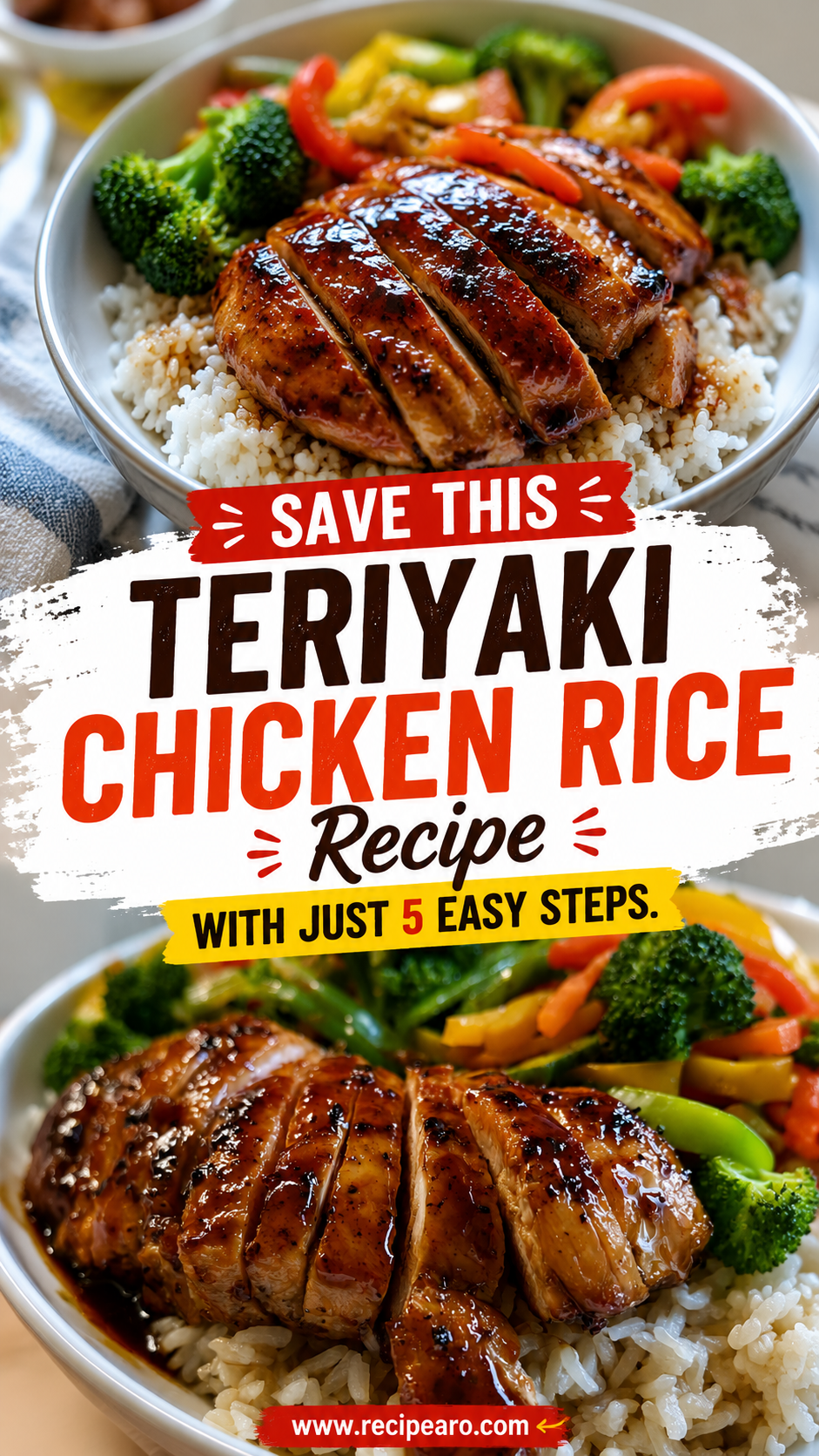 teriyaki chicken rice bowl