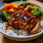 teriyaki chicken rice bowl