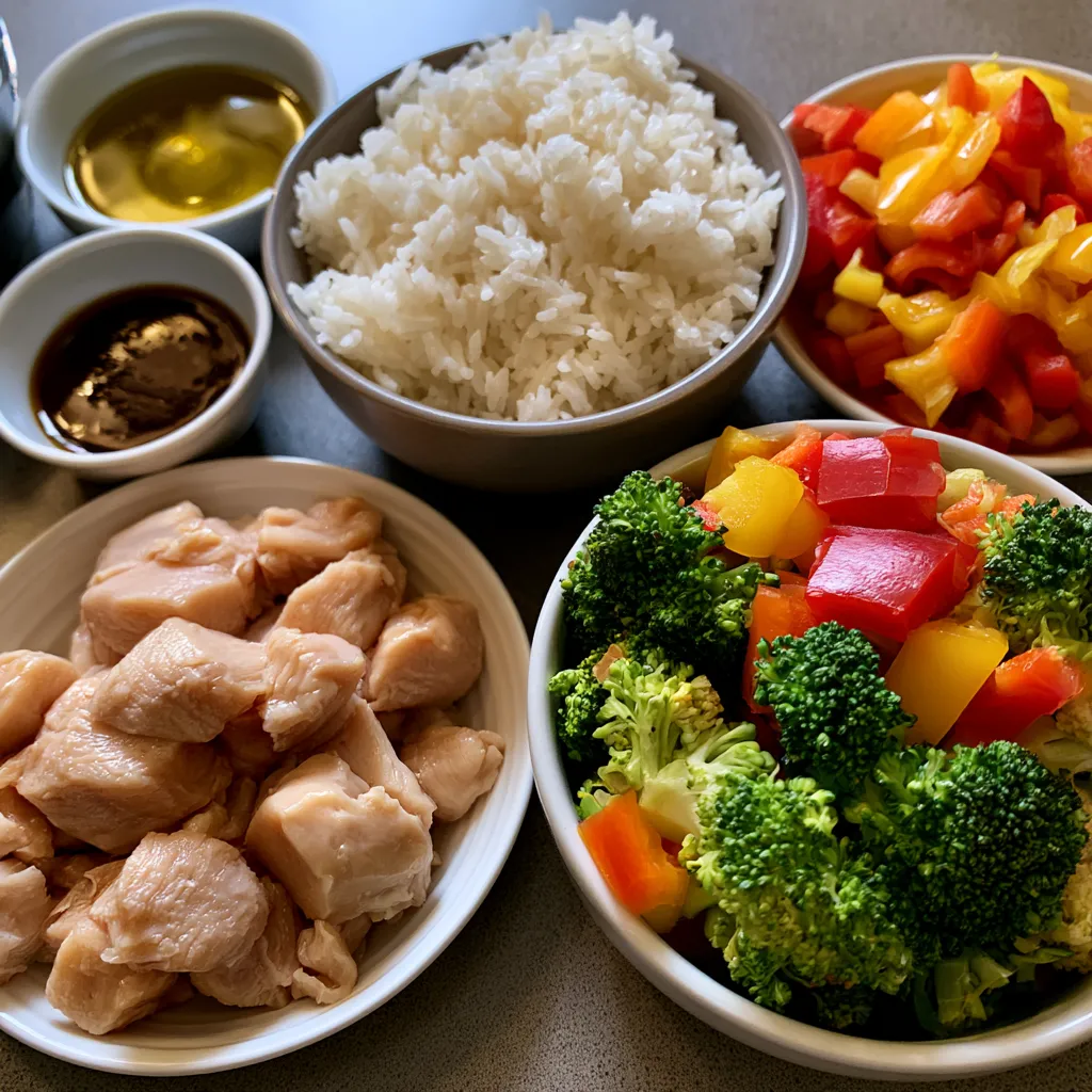 teriyaki chicken rice bowl